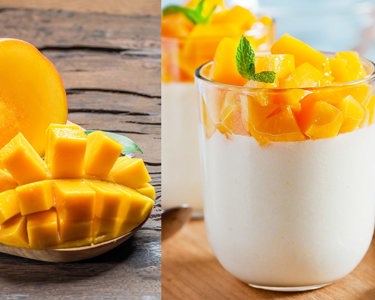 Panna Cotta de Mango