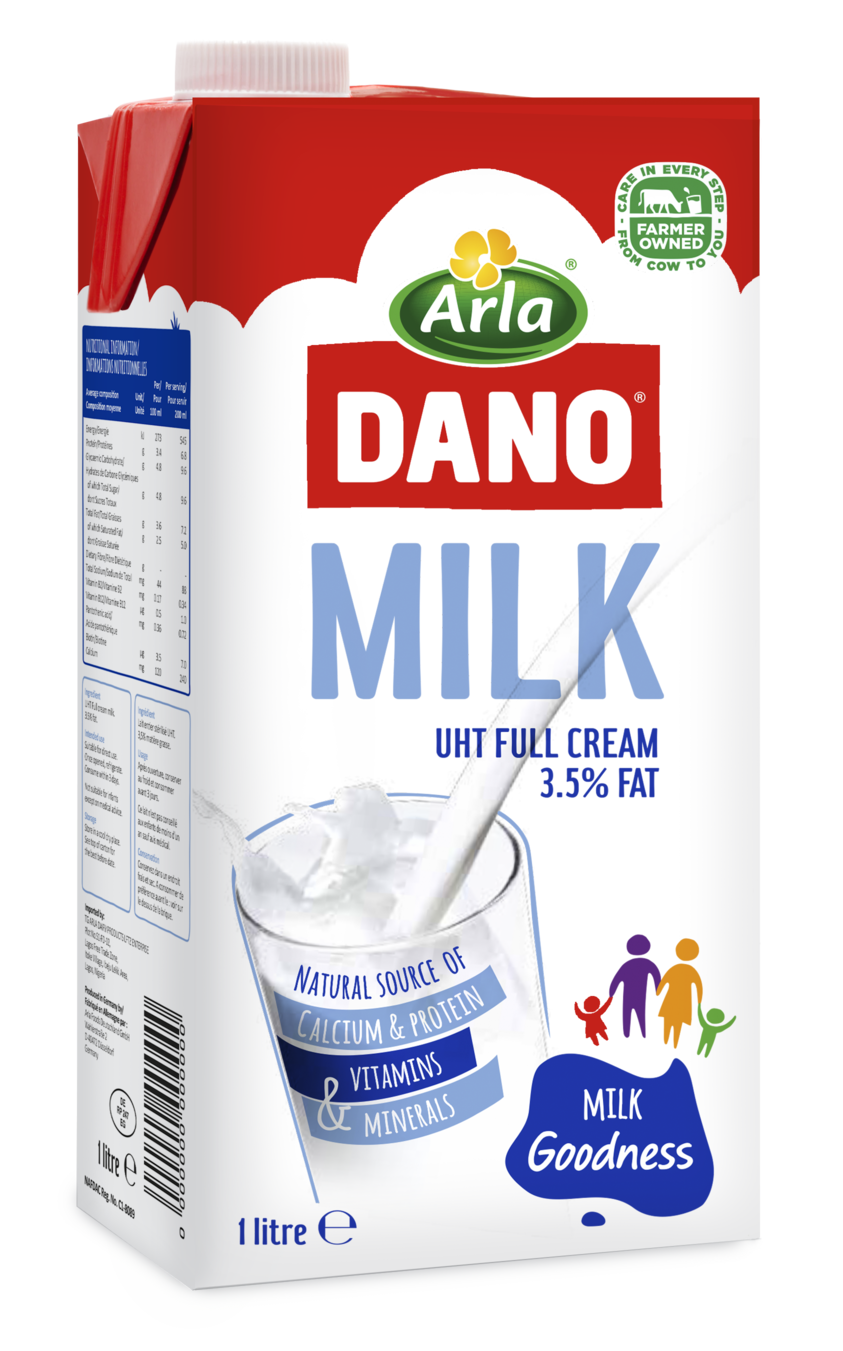 Arla Dano® Full Cream UHT (3.5% Fat) 1 L